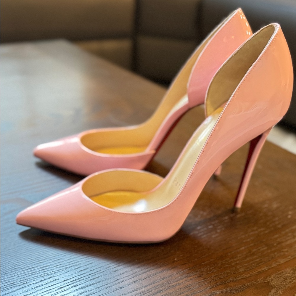 Christian Louboutin Patent Eglantine Heels - Picture 4 of 7